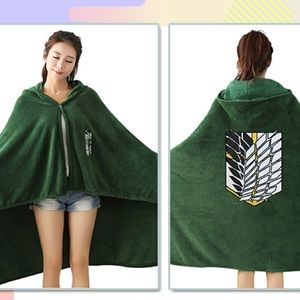 Attack on titan blanket cape